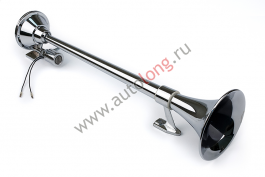 Сигнал YB-201 B 1- рожк. хром S.Bass 12-24 v кругл. (710mm) Сигнал YB-201 B 1- рожк. хром S.Bass 12-24 v кругл. (710mm)