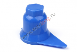 Гайка    (пластик) 33 стрелка синяя
