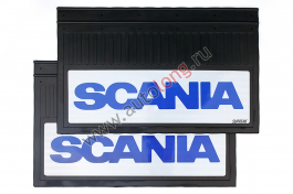 Брызговики светоотражающие задние (резина) SCANIA (СИНИЕ) комплект Брызговики светоотражающие задние (резина) SCANIA (СИНИЕ) комплект