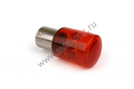 Лампа большой цоколь пиранья 24 V (Линза Красный) Лампа большой цоколь пиранья 24 V (Линза Красный)