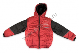 Куртка комбинированные с вышивкой FREIGHTLINER (52, красные)