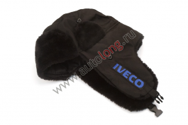Шапка ушанка (Черный) IVECO Шапка ушанка (Черный) IVECO