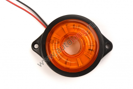 Указатель габаритов LED Желтый 24V круглый D-55 мм 10 диодов (Бегущий огонь) Указатель габаритов LED Желтый 24V круглый D-55 мм 10 диодов (Бегущий огонь)