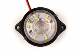 Указатель габаритов LED 24V круглый D-55мм 6 диодов Белый Указатель габаритов LED 24V круглый D-55мм 6 диодов Белый