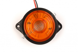 Указатель габаритов LED 24V круглый D-55мм 6 диодов Желтый Указатель габаритов LED 24V круглый D-55мм 6 диодов Желтый