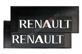 Брызговики узкие грузовые (из резины) для Renault 660*270 комплект Брызговики узкие грузовые (из резины) для Renault 660*270 комплект