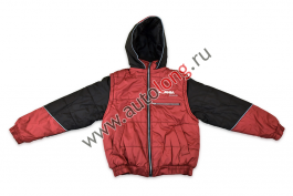 Куртка комбинированная с вышивкой SCANIA (50, красные)
