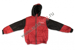 Куртка комбинированная с вышивкой HYUNDAI (50, Красный)