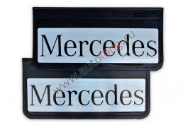 Брызговики светоотражающие передние на грузовики MERCEDES 520*250 (резина) комплект