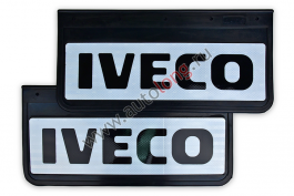 Брызговики передние светоотражающие (из резины) IVECO 520*250 комплект Брызговики передние светоотражающие (из резины) IVECO 520*250 комплект