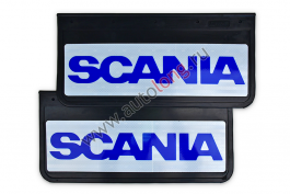 Брызговики передние светоотражающие (резина) SCANIA (СИНИЕ) комплект 520*250 Брызговики передние светоотражающие (резина) SCANIA (СИНИЕ) комплект 520*250