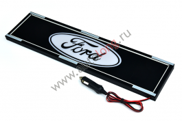 Табличка карбон 24V в прикуриватель FORD Табличка карбон 24V в прикуриватель FORD