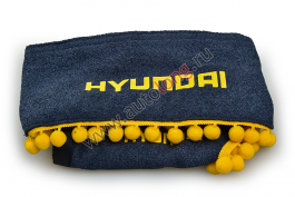 Ламбрекен лобового стекла и угол для HYUNDAI Porter Серый с желтым Ламбрекен лобового стекла и угол для HYUNDAI Porter Серый с желтым