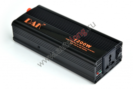 Конвертер напряжения с 12V на 220V (1200 Вт) Конвертер напряжения с 12V на 220V (1200 Вт)