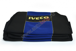 Чехлы на сиденья IVECO (2 ремня) Синие Чехлы на сиденья IVECO (2 ремня) Синие