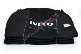 Чехол-сиденья IVECO STRALIS (2 ремня) Черный Чехол-сиденья IVECO STRALIS (2 ремня) Черный
