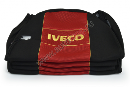 Чехол-сиденья IVECO STRALIS (2 ремня) Красный Чехол-сиденья IVECO STRALIS (2 ремня) Красный