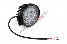 Фара противотуманная универсальная дальний свет 12/27V 9 диодов, круглая 5027B SPOT Фара противотуманная универсальная дальний свет 12/27V 9 диодов, круглая 5027B SPOT