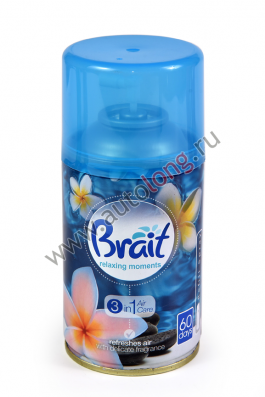 Ароматизатор для диспенсера BRAIT RELAXING MOMENTS (Релакс) 250 мл Ароматизатор для диспенсера BRAIT RELAXING MOMENTS (Релакс) 250 мл