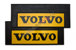 Брызговики светоотражающие узкие (резина) на грузовики VOLVO (Желтая основа) 660*270 Брызговики светоотражающие узкие (резина) на грузовики VOLVO (Желтая основа) 660*270