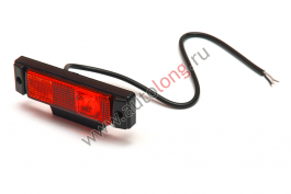 Габаритные огни диодные на кронштейне 12-24V Красный Габаритные огни диодные на кронштейне 12-24V Красный