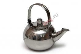 Чайник металл 1л нерж. (14 см) Чайник металл 1л нерж. (14 см)