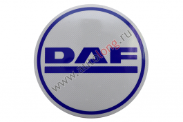 Наклейка светоотражающая DAF круг, Синий