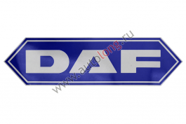 Наклейка светоотражающая DAF ромб, Синий