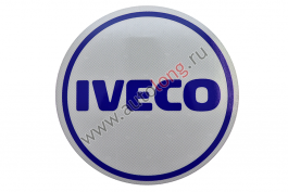 Наклейка светоотражающая IVECO круг, Синий