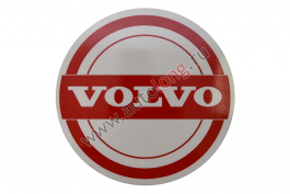 Наклейка светоотражающая VOLVO круг, Красный Наклейка светоотражающая VOLVO круг, Красный