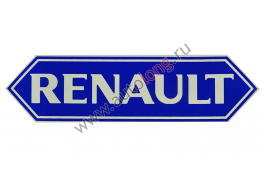 Наклейка светоотражающая RENAULT ромб, Синий Наклейка светоотражающая RENAULT ромб, Синий