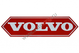 Наклейка светоотражающая VOLVO ромб, Красный Наклейка светоотражающая VOLVO ромб, Красный