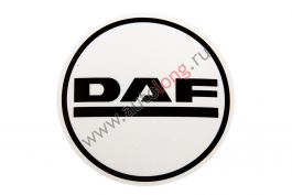 Наклейка светоотражающая DAF круг, Черный