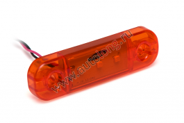 Габарит светодиодный MINI Samsung Красный (12-24V) Габарит светодиодный MINI Samsung Красный (12-24V)