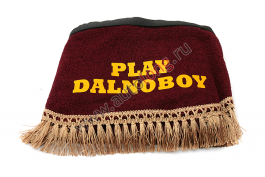 Ламбрекен лобового стекла угол Красный для грузовиков с надписью PLAY DALNOBOY Ламбрекен лобового стекла угол Красный для грузовиков с надписью PLAY DALNOBOY