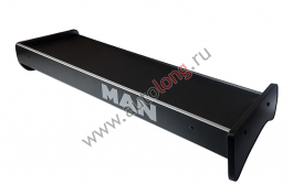 Стол в кабину MAN ТGX (Большой) с ящиком, перфорация Стол в кабину MAN ТGX (Большой) с ящиком, перфорация