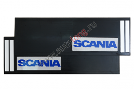 Брызговики длинномеры из 2-х частей светоотражающие SCANIA (Синие) из резины Брызговики длинномеры из 2-х частей светоотражающие SCANIA (Синие) из резины
