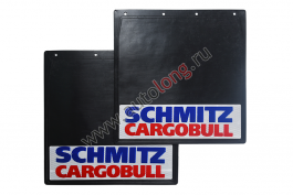 Брызговики светоотражающие 400*400 SCHMITZ CARGOBULL (Красно-синие) комплект