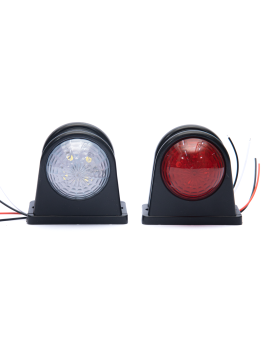 Указатель габаритов светодиодный автомобильный Е-102 LED (красный-белый)