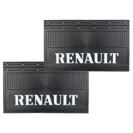 Брызговики задние Renault 600х350 (морозостойкая резина, комплект)